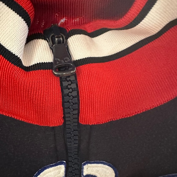 D&G Navy Zip-Up Jacket - Picture 2 of 5